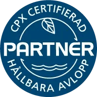 CPX certifierad för enskilt avlopp m.m.